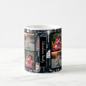 Creëer je eigen familiefoto collage kerst koffiemok (Center)