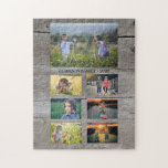 Creëer je eigen familiefoto collage puzzle legpuzzel<br><div class="desc">Maak je eigen mooiste familiefoillakleurpuzzel. Familienaam,  de collage van de douanefoto puzzle Voeg uw mooiste foto's toe,  voeg jouw naam en jaar toe en creëer een zeer persoonlijke en unieke puzzel. Geweldig plezier!</div>