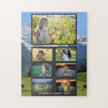 Creëer je eigen familiefoto collage puzzle legpuzzel<br><div class="desc">Maak je eigen mooiste familiefoillakleurpuzzel. Familienaam,  je eigen foto-collage puzzel Je kunt het personaliseren en je mooiste foto's toevoegen. Geweldig plezier!</div>