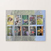 Creëer je eigen familiefoto collage puzzle legpuzzel (Horizontaal)