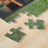 Creëer je eigen familiefoto collage puzzle legpuzzel (Zijkant)