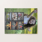 Creëer je eigen familiefoto collage puzzle legpuzzel (Horizontaal)