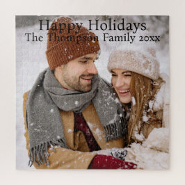 Creëer je eigen familiefoto modern stijlvol legpuzzel
