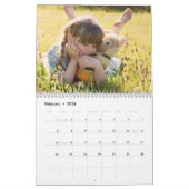 Creëer je eigen familiefoto unieke kalender (Feb 2026)