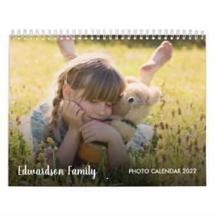 Creëer je eigen familiefoto unieke kalender