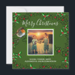 Creëer je eigen familiefoto's Merry Kerstry Feestdagenkaart<br><div class="desc">Creëer je eigen familiefoto's Merry kerstkaart. Stuur je vriend en familie kerstwensen met deze persoonlijke kerstkaart. U kunt uw eigen foto's toevoegen,  jouw tekst en namen toevoegen.</div>