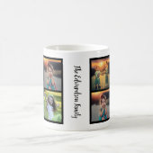 Creëer je eigen familienaam voor foto collage koffiemok (Center)