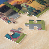Creëer je eigen familienaam voor foto-collage legpuzzel (Zijkant)