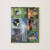 Creëer je eigen familienaam voor foto-collage legpuzzel (Verticaal)