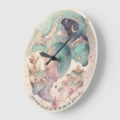 Creëer je eigen fantasie Wereldkaart Grote Klok (Hoek)