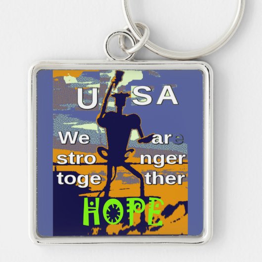 Creëer Je eigen favoriete hoop Sleutelhanger (Voorkant)