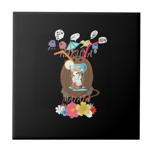 Creëer je eigen feestelijke zomertijd tegeltje (Voorkant)