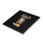 Creëer je eigen feestelijke zomertijd tegeltje (Zijkant)