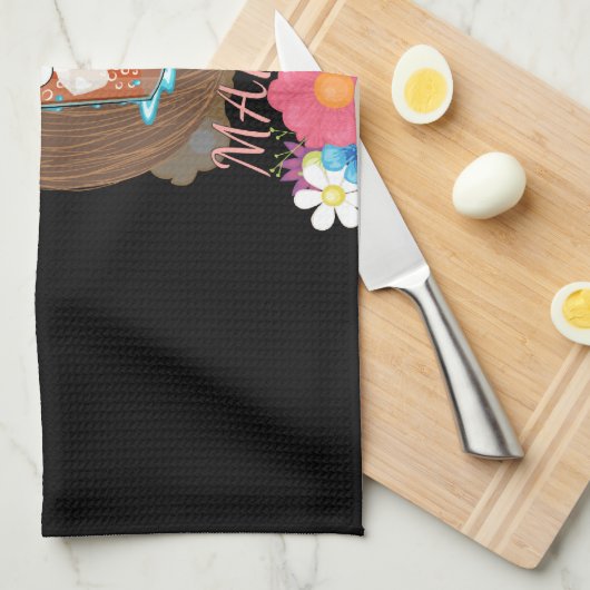 Creëer je eigen feestelijke zomertijd theedoek (Quarter Fold)