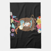 Creëer je eigen feestelijke zomertijd theedoek (Verticaal)