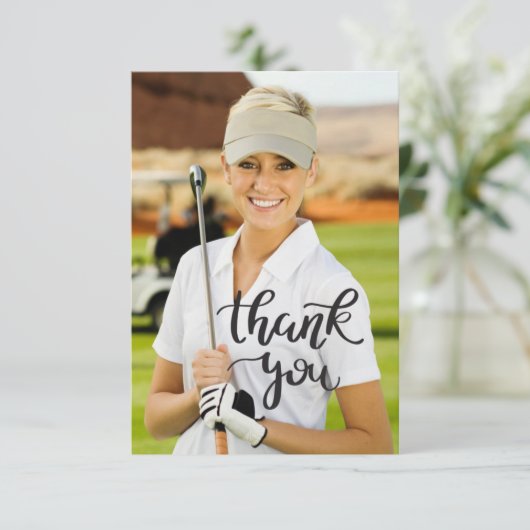 Creëer je eigen flat-dank bedankkaart (Staand voorkant)