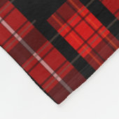 Creëer je eigen foto collage buffalo plaid fleece deken (Hoek)