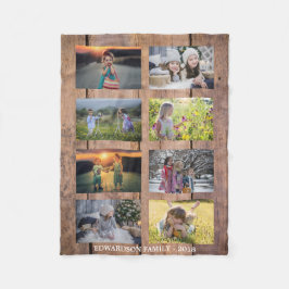 Creëer je eigen foto-collage fleece deken