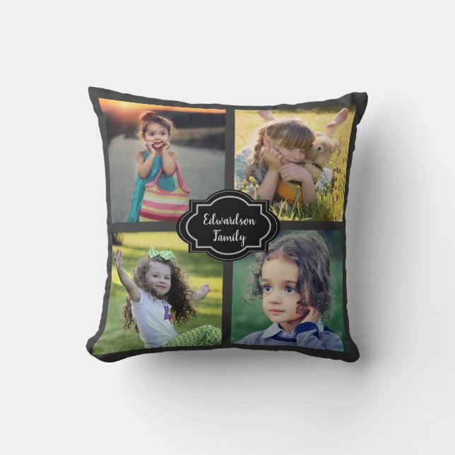 Creëer je eigen foto collage kussen (Voorkant)