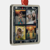 Creëer je eigen foto collage metalen ornament (Rechts)