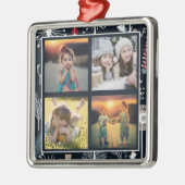 Creëer je eigen foto collage metalen ornament (Links)
