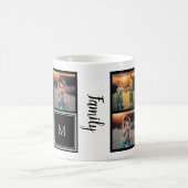 Creëer je eigen foto collage monogram koffiemok (Center)