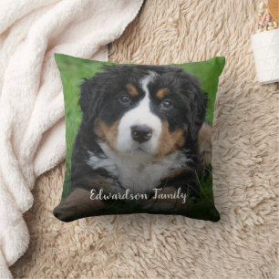 Creëer je eigen foto collage monogram kussen