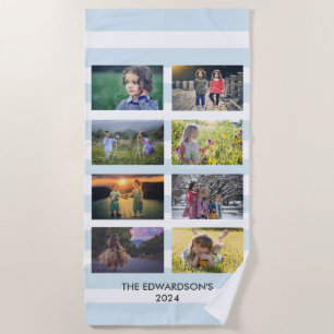 Creëer je eigen foto collage strandlaken