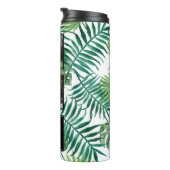 Creëer je eigen foto collage tropische bladeren thermosbeker (Geroteerd rechts)