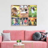 Creëer je eigen foto-collage van je eigen roestrij canvas afdruk (Insitu (Woonkamer))
