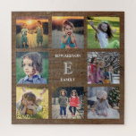 Creëer je eigen foto-collage van je eigen roestrij legpuzzel<br><div class="desc">Creëer je eigen mooiste familiefoilpuzzel. Familienaam en monogram,  foto-collage puzzel U kunt het personaliseren en uw mooiste foto's toevoegen,  jouw naam en monogram toevoegen. Geweldig plezier!</div>