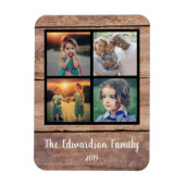 Creëer je eigen foto-collage van je eigen roestrij magneet (Verticaal)