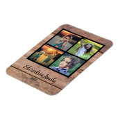 Creëer je eigen foto-collage van je eigen roestrij magneet (Linkerzijde)