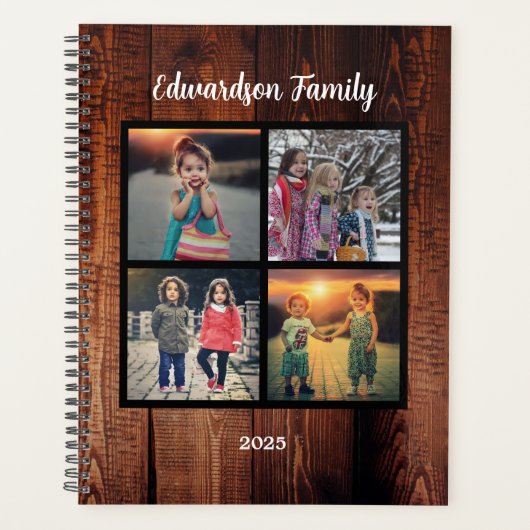 Creëer je eigen foto-collage van je eigen rustige  planner (Voorkant)