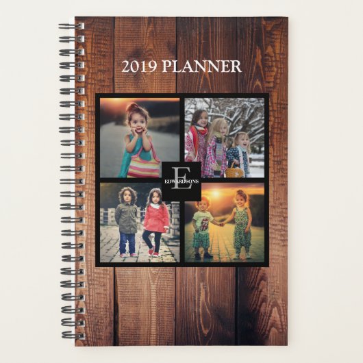 Creëer je eigen foto-collage van je eigen rustige planner (Voorkant)