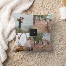 Creëer je eigen foto-collage voor een monogramme b kussen