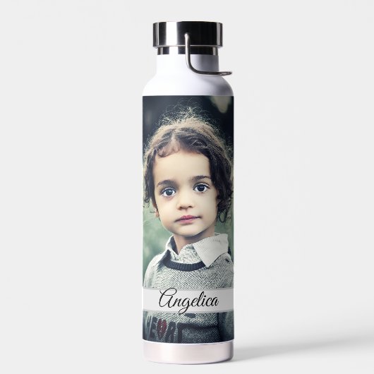 Creëer Je eigen foto is persoonlijk Waterfles (Links)