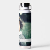 Creëer Je eigen foto is persoonlijk Waterfles (Achterkant)