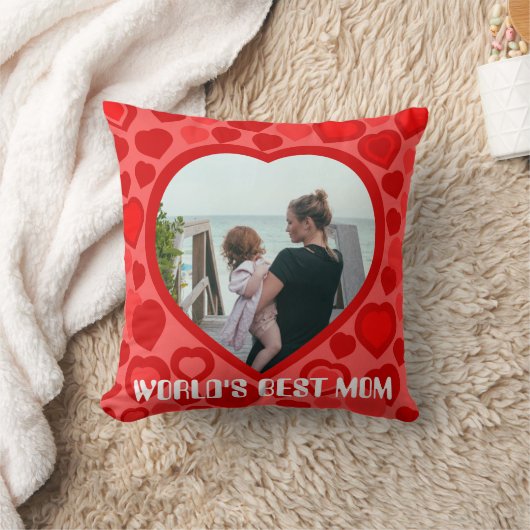 Creëer je eigen foto met een hartje kussen (Deken)