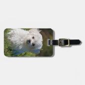 Creëer Je eigen foto toevoegen Aangepast Bagagelabel (Voorkant horizontaal)