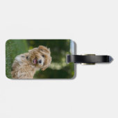 Creëer Je eigen foto toevoegen Aangepast Bagagelabel (Achterkant horizontaal)