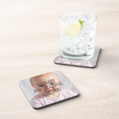 Creëer Je eigen foto toevoegen Aangepast Bier Onderzetter (Rechterzijde)