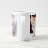 Creëer je eigen foto van drie families grote koffiekop (Achterkant)