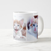 Creëer je eigen foto van drie families grote koffiekop (Voorkant rechts)