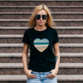 Creëer Je eigen foto van het hartverschoond T-shirt