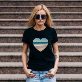 Creëer Je eigen foto van het hartverschoond T-shirt