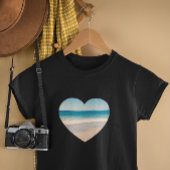 Creëer Je eigen foto van het hartverschoond T-shirt