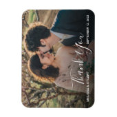 Creëer je eigen foto van het huwelijk magneet (Verticaal)