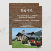 Creëer je eigen foto van het nieuwe huishouden kaart (Voorkant / Achterkant)