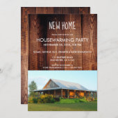 Creëer je eigen foto van het nieuwe huishouden kaart (Voorkant / Achterkant)